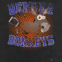 Denver Donkeys Football Adult Drive Performance Visor