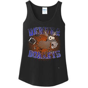 Denver Donkeys Football Ladies Essential Tank