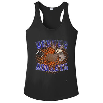 Denver Donkeys Football Ladies PosiCharge Competitor Racerback Tank
