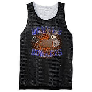 Denver Donkeys Football Mesh Reversible Basketball Jersey Tank