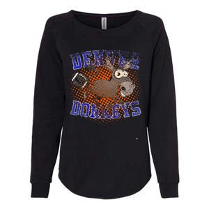 Denver Donkeys Football Womens California Wash Sweatshirt