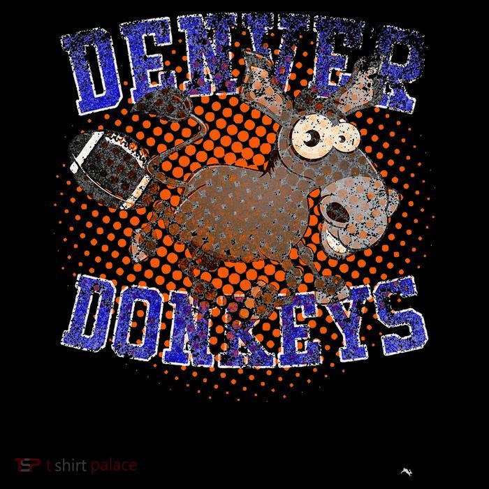 Denver Donkeys Football Premium T-Shirt