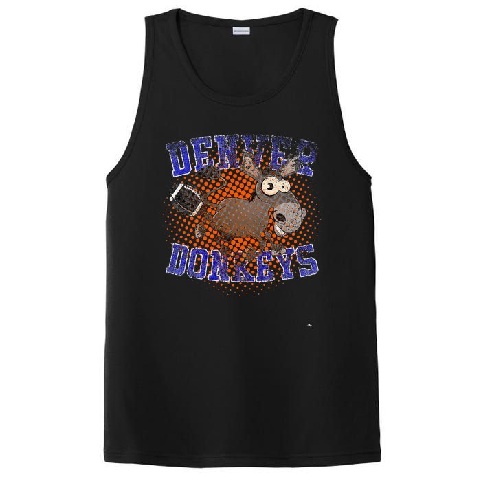 Denver Donkeys Football PosiCharge Competitor Tank