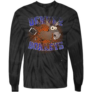 Denver Donkeys Football Tie-Dye Long Sleeve Shirt