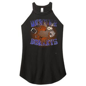 Denver Donkeys Football Women's Perfect Tri Rocker Tank