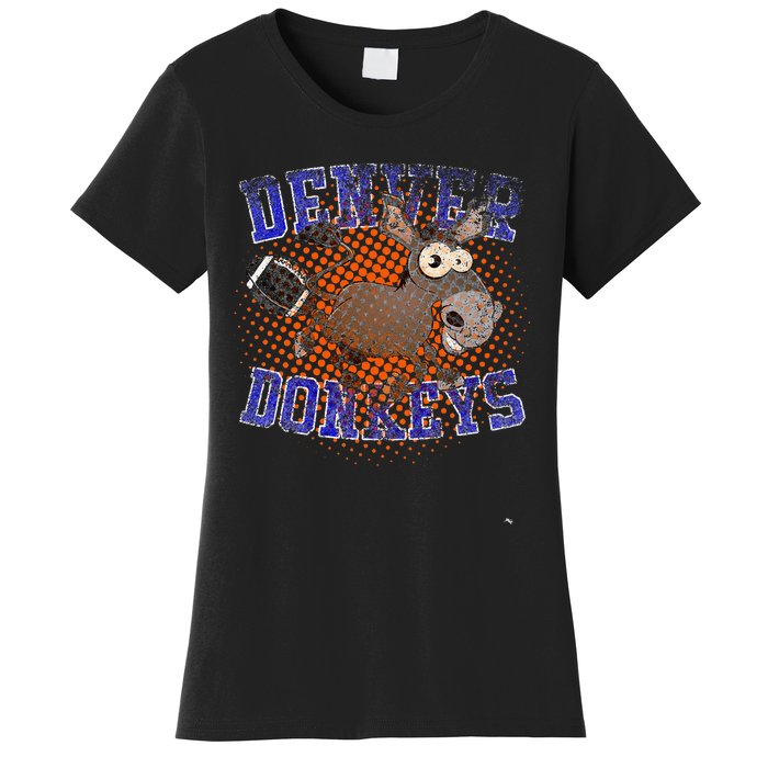 Denver Donkeys Football Women's T-Shirt