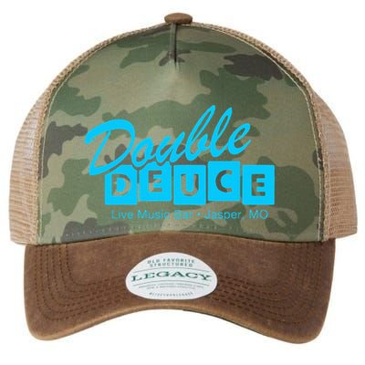 Double Deuce Funny Road Side Bar House Legacy Tie Dye Trucker Hat