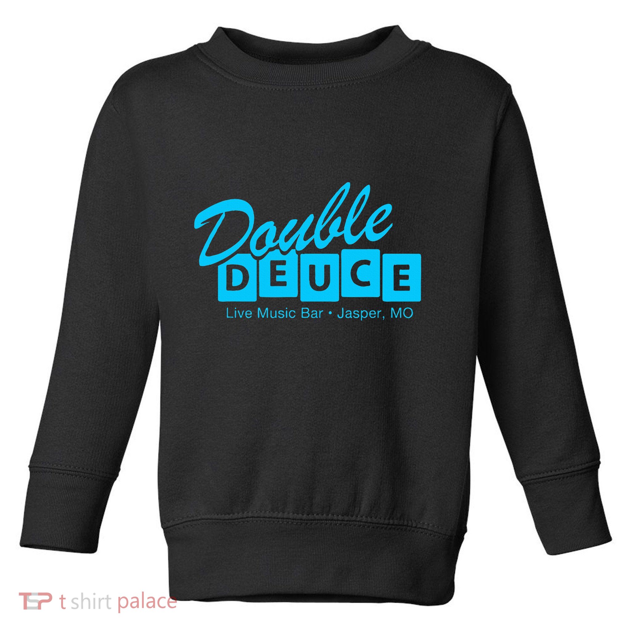 Double Deuce Funny Road Side Bar House Toddler Sweatshirt