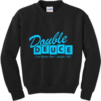 Double Deuce Funny Road Side Bar House Kids Sweatshirt