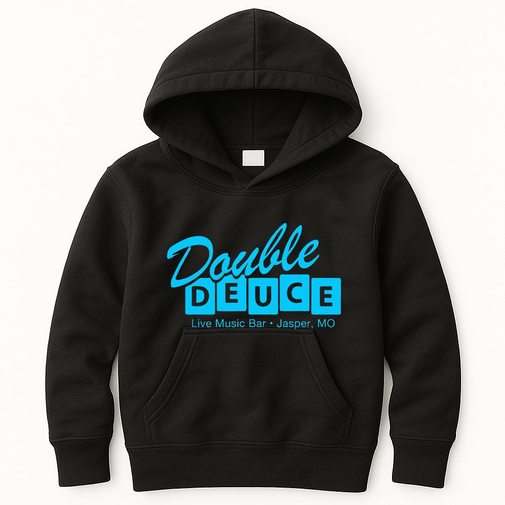 Double Deuce Funny Road Side Bar House Kids Hoodie