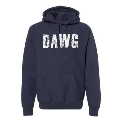 Dawg Dog Funny Joke Humor Bad Behavior Tee Premium Hoodie