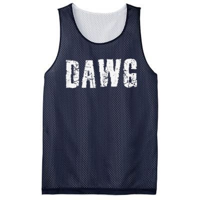 Dawg Dog Funny Joke Humor Bad Behavior Tee Mesh Reversible Basketball Jersey Tank