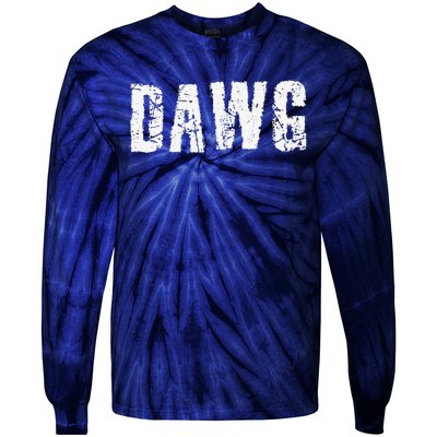 Dawg Dog Funny Joke Humor Bad Behavior Tee Tie-Dye Long Sleeve Shirt