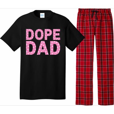 Dope Dad Funny Weed Fathers Day Smoking Father Daddy Pajama Set