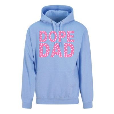 Dope Dad Funny Weed Fathers Day Smoking Father Daddy Unisex Surf Hoodie