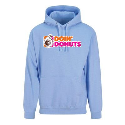 Doin Donuts Funny Racing & Drift Car Enthusiast Unisex Surf Hoodie