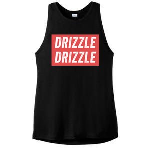 Drizzle Drizzle Funny Soft Guy Era Meme Funny Meme Hilarious Sarcasm Trendy Ladies PosiCharge Tri-Blend Wicking Tank