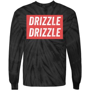 Drizzle Drizzle Funny Soft Guy Era Meme Funny Meme Hilarious Sarcasm Trendy Tie-Dye Long Sleeve Shirt