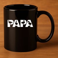 Duck Dad Funny Papa Duck Father Day Gift 11oz C Handle Ceramic Mug