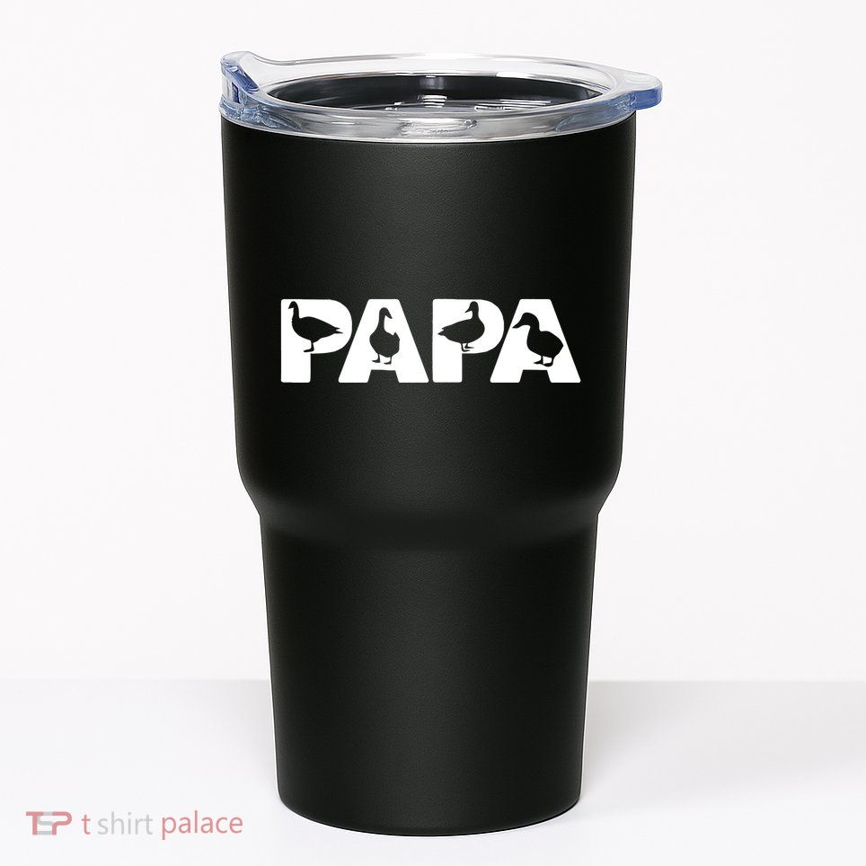 Duck Dad Funny Papa Duck Father Day Gift Tumbler