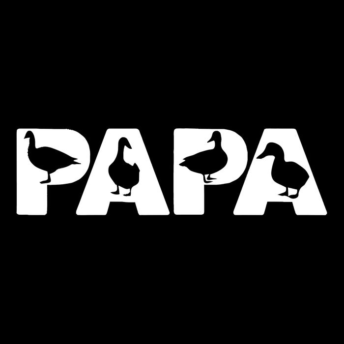 Duck Dad Funny Papa Duck Father Day Gift Wool Snapback Cap