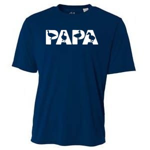 Duck Dad Funny Papa Duck Father Day Gift Cooling Performance Crew T-Shirt