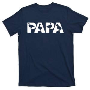 Duck Dad Funny Papa Duck Father Day Gift T-Shirt