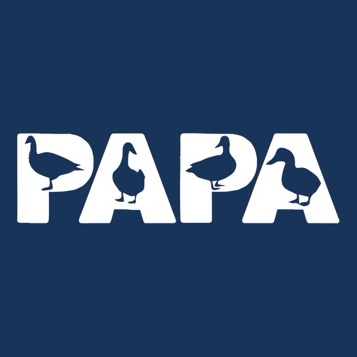Duck Dad Funny Papa Duck Father Day Gift Button