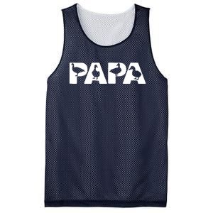 Duck Dad Funny Papa Duck Father Day Gift Mesh Reversible Basketball Jersey Tank