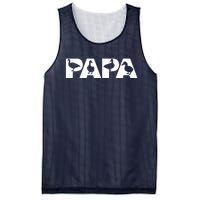 Duck Dad Funny Papa Duck Father Day Gift Mesh Reversible Basketball Jersey Tank