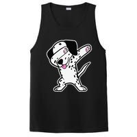 Dalmatian Dabbing Funny Dalmation Dab Dog Dance PosiCharge Competitor Tank