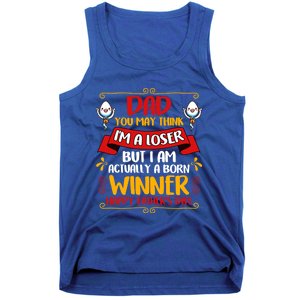 Dear Dad Funny Father Graphic Fatherhood Papa Gift Tank Top