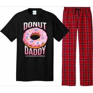 Donut Daddy For Dads Funny Sprinkles Food Lover Gifts Pajama Set