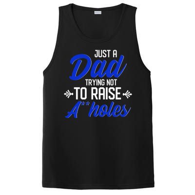 Dear Dad Funny Father Graphic Fatherhood Papa Gift PosiCharge Competitor Tank