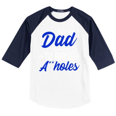 Dear Dad Funny Father Graphic Fatherhood Papa Gift Baseball Sleeve Shirt