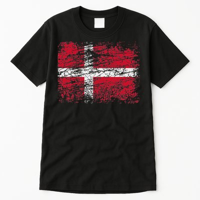DANISH DENMARK FLAG DANSK DANMARK COPENHAGEN AARHUS AALBORG Tall T-Shirt