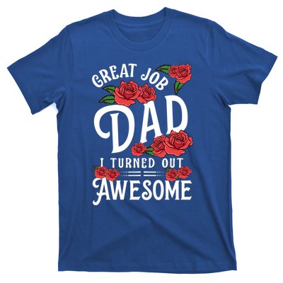 Dear Dad Funny Father Graphic Fatherhood Papa Cute Gift T-Shirt