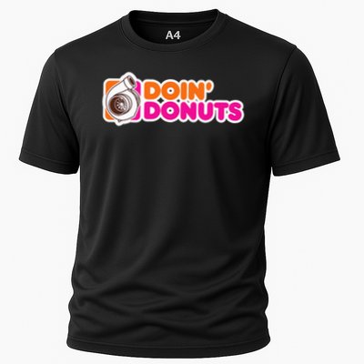 Doin' Donuts Funny Racing & Drift Car Enthusiast Performance Shirt