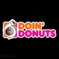 Doin' Donuts Funny Racing & Drift Car Enthusiast Tall T-Shirt