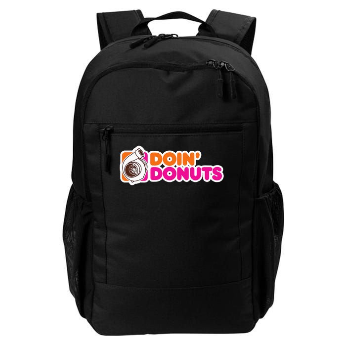 Doin' Donuts Funny Racing & Drift Car Enthusiast Backpack