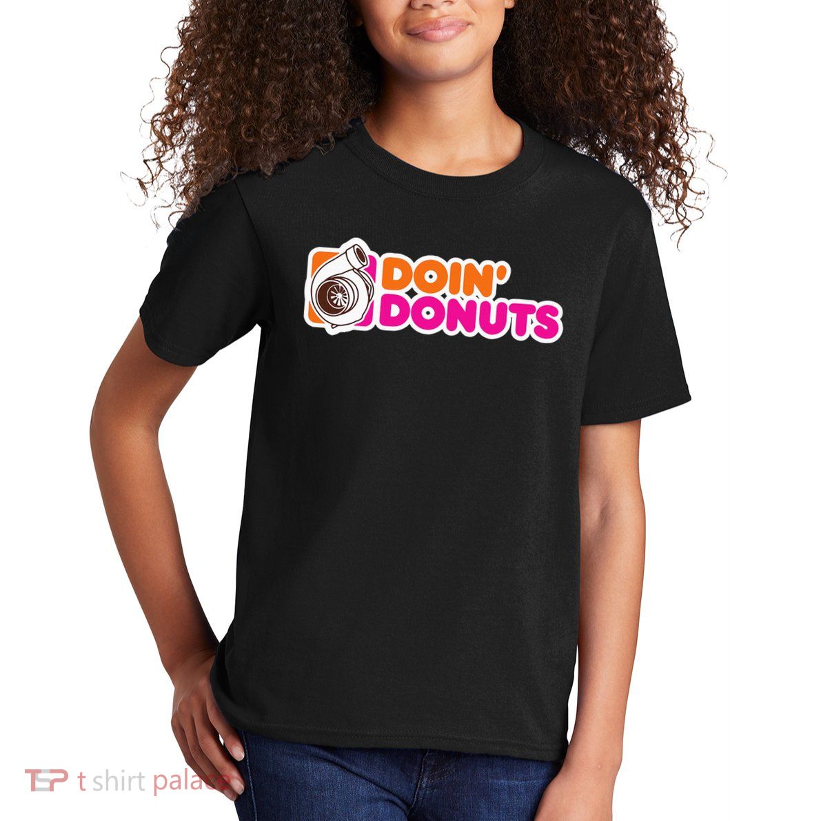Doin' Donuts Funny Racing & Drift Car Enthusiast Kids T-Shirt