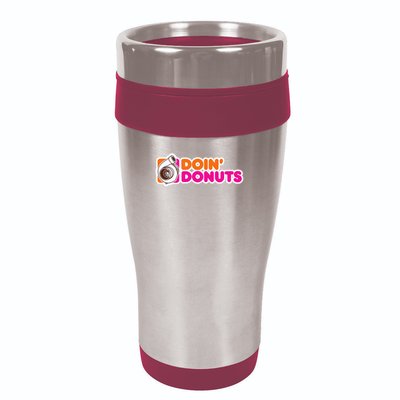 Doin' Donuts Funny Racing & Drift Car Enthusiast 16oz Travel Tumbler