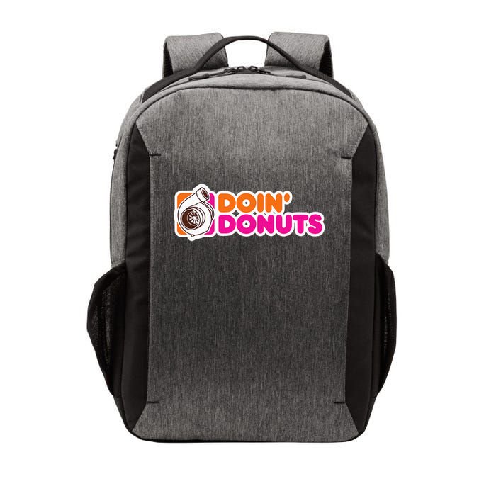 Doin' Donuts Funny Racing & Drift Car Enthusiast Vector Backpack