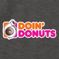 Doin' Donuts Funny Racing & Drift Car Enthusiast Vector Backpack