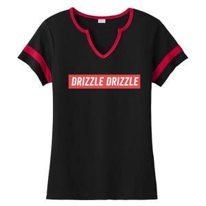 Drizzle Drizzle Funny Soft Guy Era Meme Funny Meme Quirky Sarcasm Trendy Ladies Halftime Notch Neck Tee