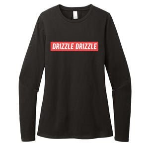 Drizzle Drizzle Funny Soft Guy Era Meme Funny Meme Quirky Sarcasm Trendy Womens CVC Long Sleeve Shirt