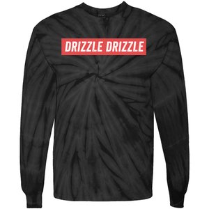 Drizzle Drizzle Funny Soft Guy Era Meme Funny Meme Quirky Sarcasm Trendy Tie-Dye Long Sleeve Shirt