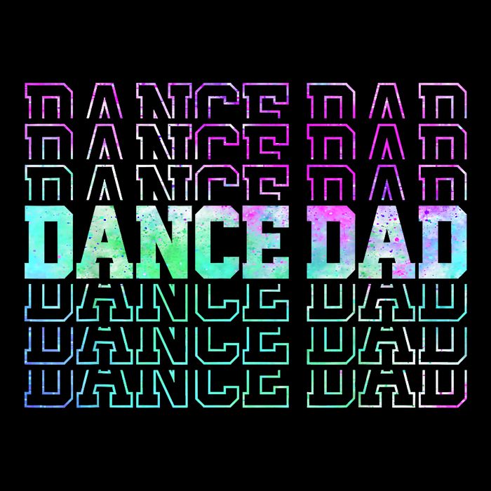 Dance Dad Funny Dancing Daddy Proud Dancer Dad Fathers Day Stripe Pom Pom Beanie