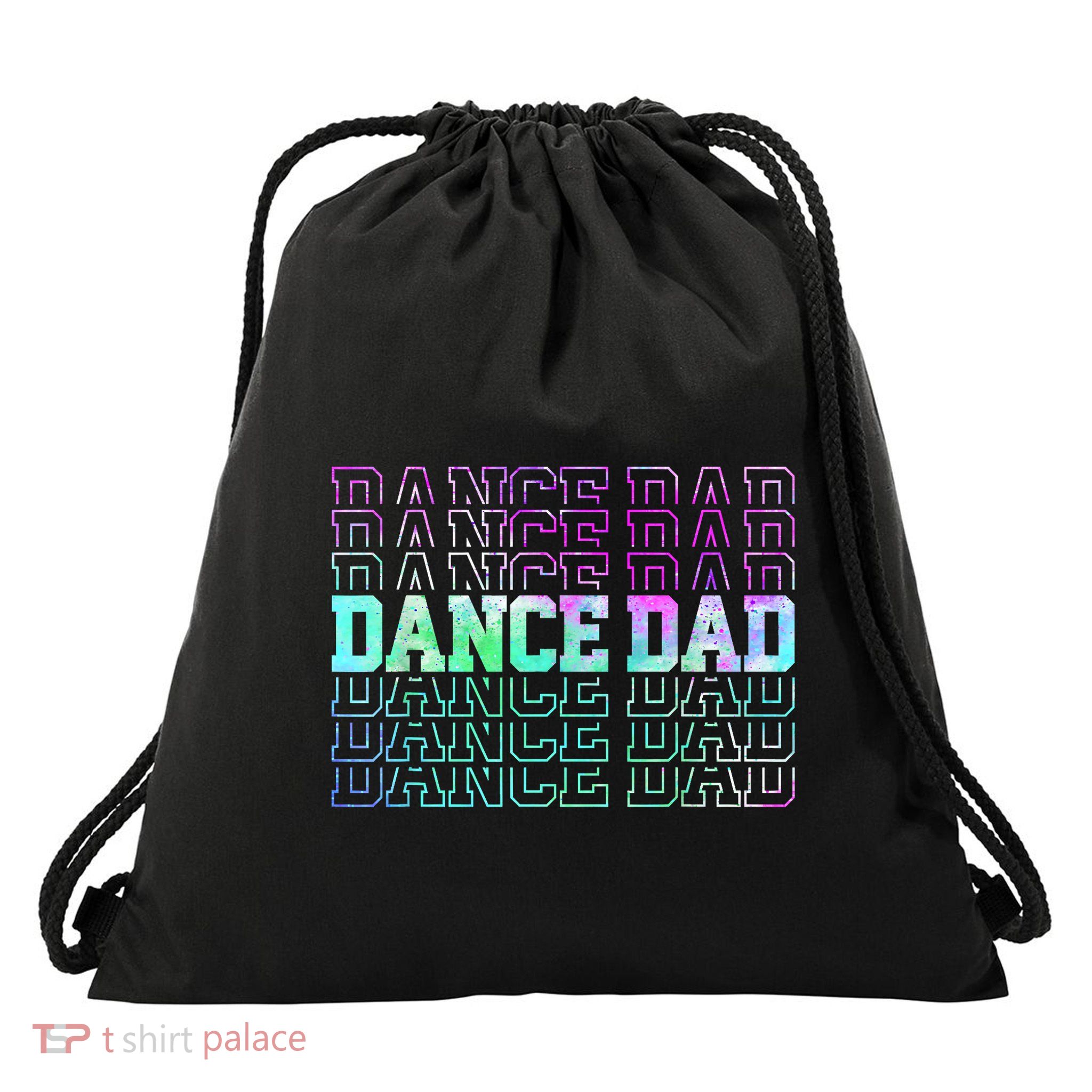 Dance Dad Funny Dancing Daddy Proud Dancer Dad Fathers Day Drawstring Bag