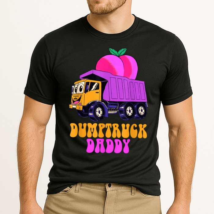 Dumptruck Daddy Funny Cooling Performance Crew T-Shirt